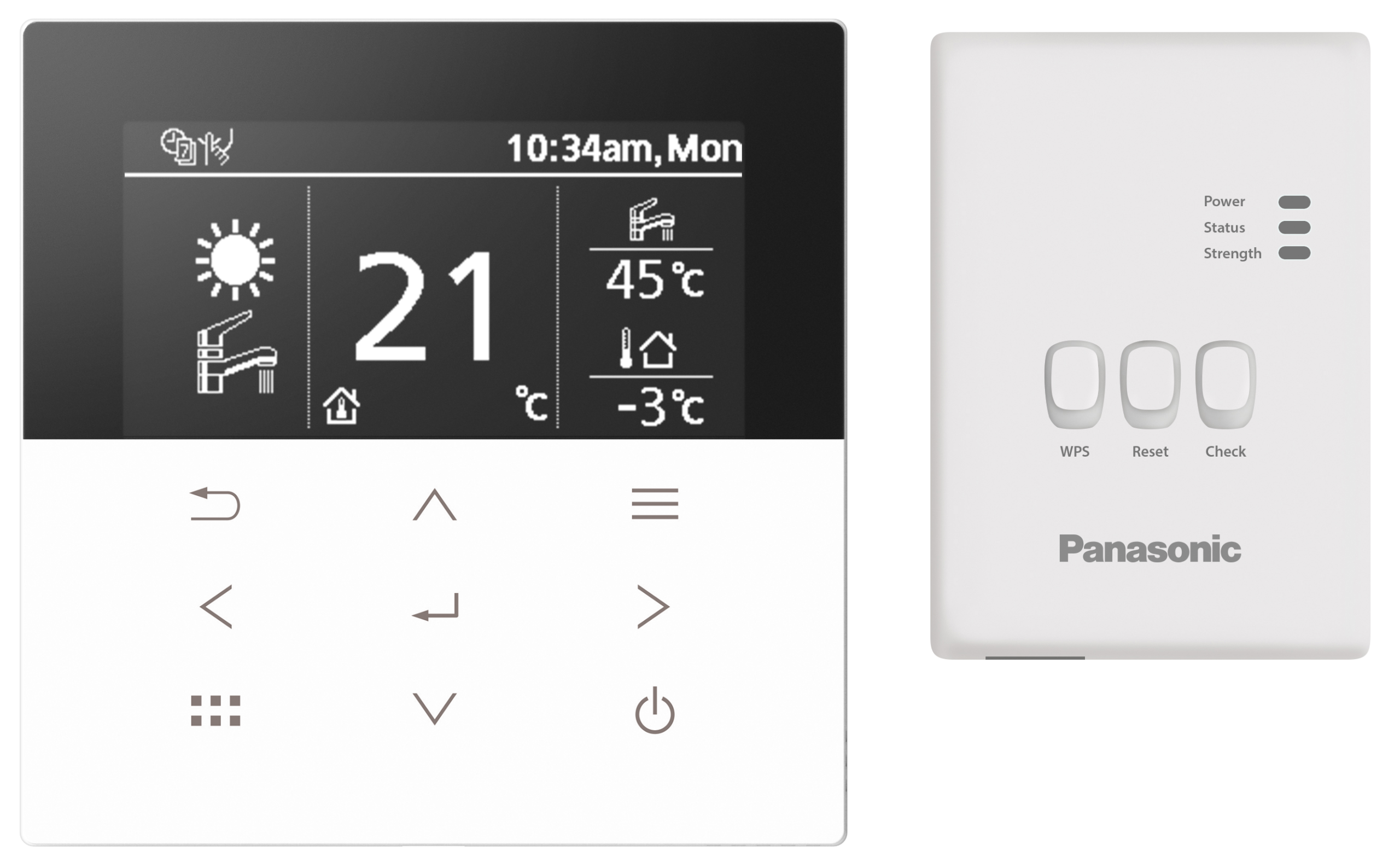 Kontroler žičani za toplotnu pumpu Panasonic - monoblok M-Gen  CZ-RTW2TAW1C